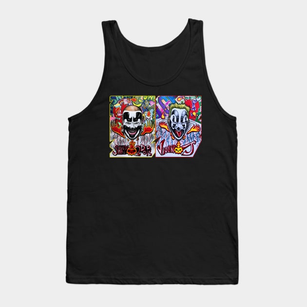 dual threat Tank Top by sapanaentertainment